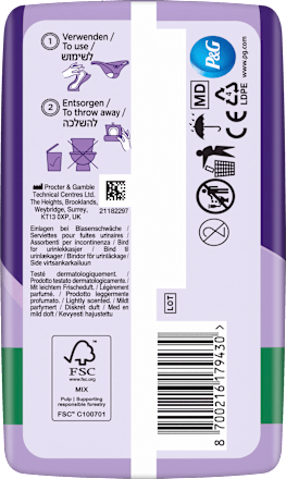 discreet Einlagen Inkontinenz Normal Big Pack always