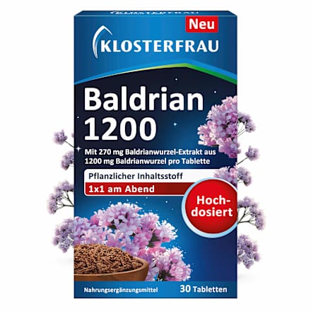 Baldrian 1200 Tabletten 30 St Klosterfrau