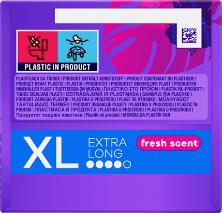 Slipeinlagen Daily Protect Extra Long mit Frischeduft, Big Pack always