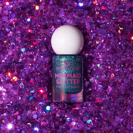 mini lak na nehty 07 Mermaid Glitter essence