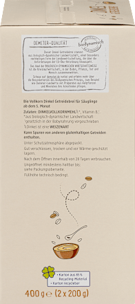 Žitna kašica od spelte, 5+ mj. dmBio