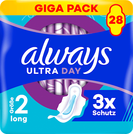 Binden Ultra Day 2 Long mit Flügeln Gia Pack always