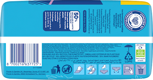 Binden Ultra Day 2 Long mit Flügeln Giga Pack always