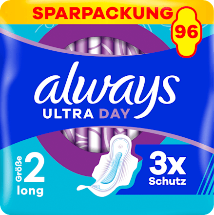 Binden Ultra Long mit Flügeln Multipack always