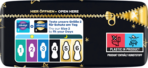 Ultra Secure Night Extra Binden mit Flügeln 5 always