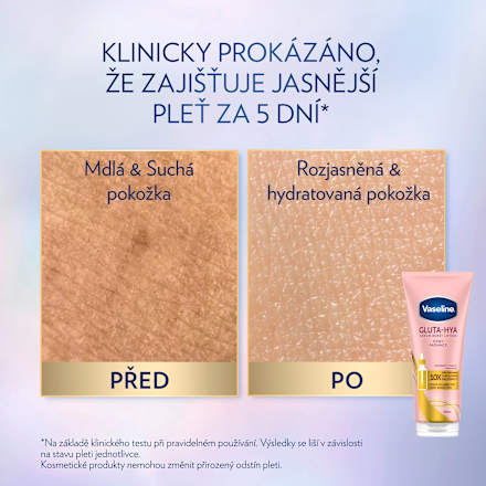Gluta-Hya tělové sérum Dewy Radiance Vaseline