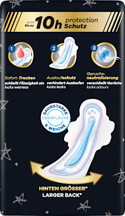 Ultra-Binden Secure Night 4 mit Flügeln, Big Pack always