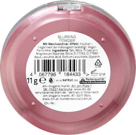 Puder do twarzy Blurring alverde NATURKOSMETIK