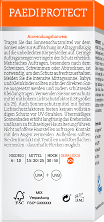 Sonnenfluid LSF 50+  PAEDIPROTECT