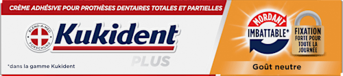 Haftcreme Plus Unschlagbare Bisskraft  Kukident