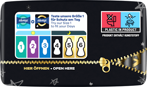 Ultra Secure Night Binden mit Flügeln always