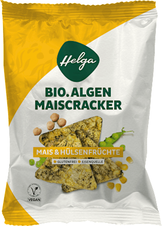 Cracker Algen Bio Mais & Hülsenfrüchte Helga