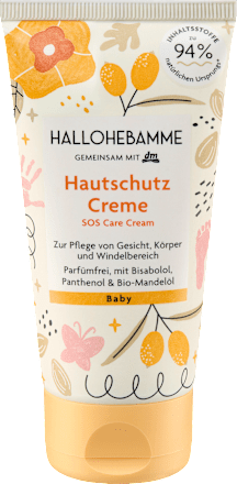 Бебешки крем за защита на кожата Baby HALLOHEBAMME