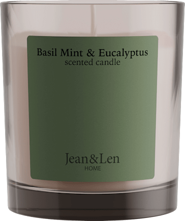 Duftkerze Basil Mint & Eucalyptus Jean&Len