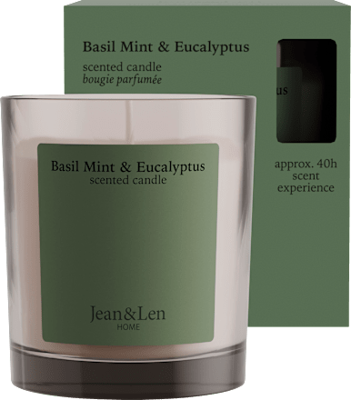 Duftkerze Basil Mint & Eucalyptus Jean&Len