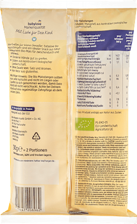 Baghete de porumb ECO 12+ babylove