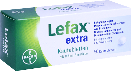 Lefax extra 105 mg Simeticon Kautabletten Lefax
