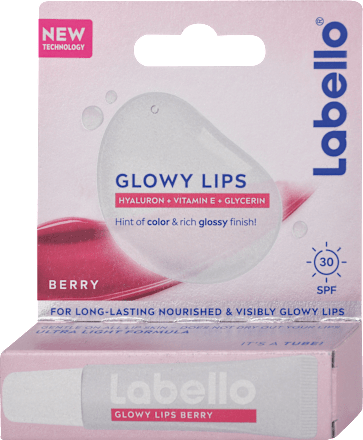 Balzam za ustnice Glowy Lips Berry, ZF 30 labello