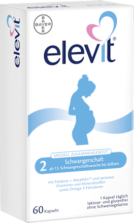 elevit 2 Schwangerschaft Kapseln 60 St elevit