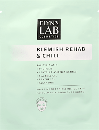 Fátyolmaszk Blemish Rehab & Chill Elyn's Lab