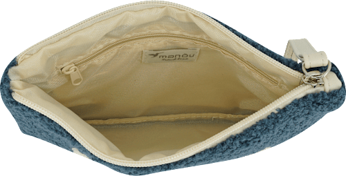 Kosmetiktasche blau Teddy "Love" Soapland