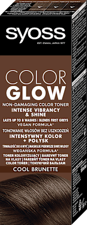 Toner koloryzujący do włosów Glow Chłodny Brąz  Syoss
