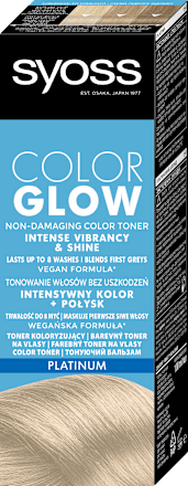 Toner koloryzujący do włosów Glow Platyna  Syoss