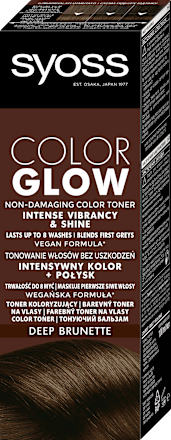 Toner koloryzujący do włosów Glow Głęboki Brąz  Syoss
