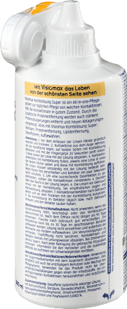 Soluție super pentru lentile de contact Visiomax