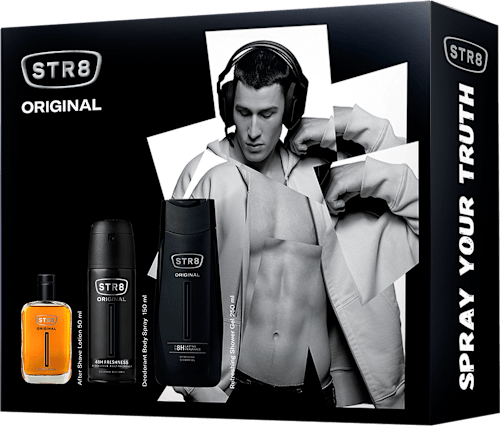  Set after shave + deodorant + gel de duș    STR8