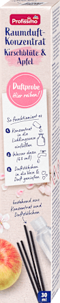 Rezervă bețișoare parfum de cameră concentrat floare de cireș și măr Profissimo