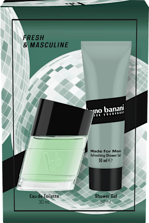 Geschenkset Made for Men Eau de Toilette 2tlg Bruno Banani