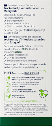 Gesichtscreme Sensitive Pro NIVEA MEN