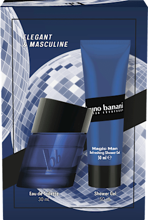 Geschenkset Magic Man Eau de Toilette 2tlg Bruno Banani
