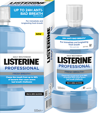 Ústna voda Professional Fresh Breath  Listerine