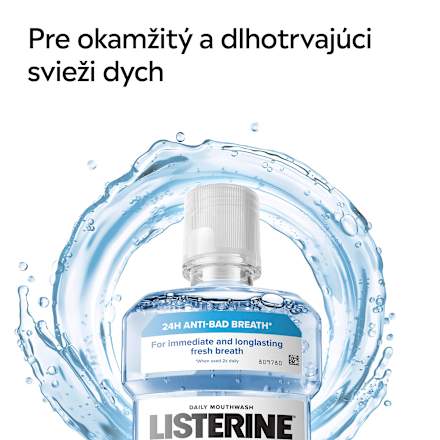 Ústna voda Professional Fresh Breath  Listerine