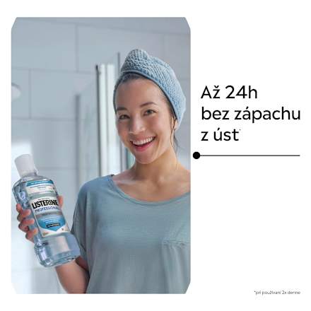 Ústna voda Professional Fresh Breath  Listerine