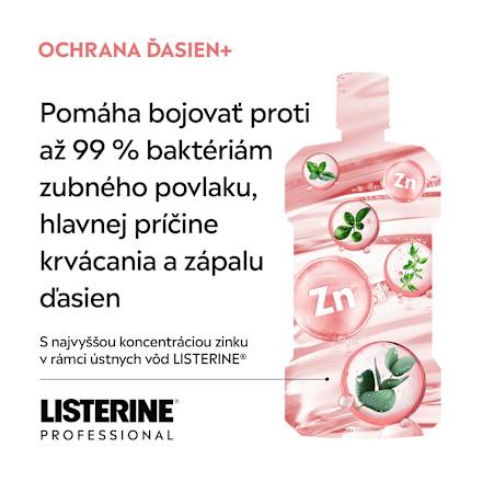 Ústna voda Professional Gum Protection  Listerine
