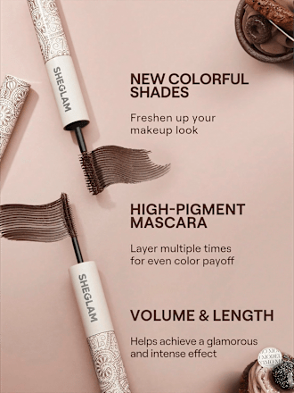 Mascara All-In-One Volume&Lenght waterproof - marrone SHEGLAM
