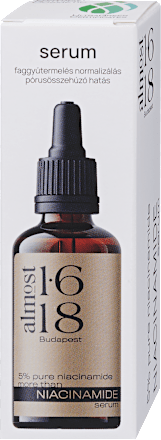 5% Niacinamide natúr monoszérum almost 1.618