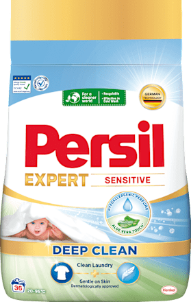 Prací prášok Deep Clean Expert Sensitive  Persil