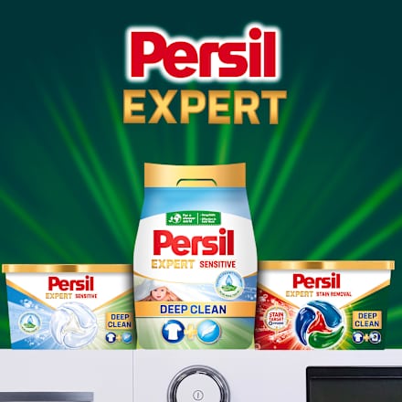 Prací prášok Deep Clean Expert Sensitive  Persil