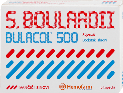 S.BOULARDII BULACOL 500,  kapsule Hemofarm