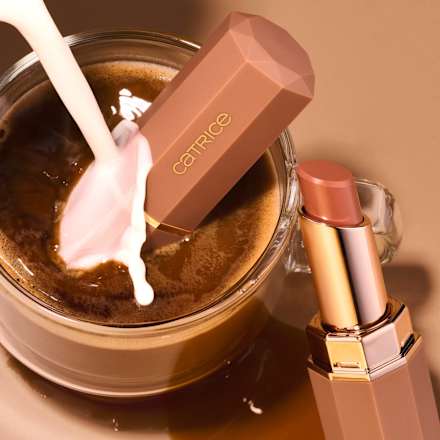 Lippenstift Espresso Yourself High Shine Gloss C01 Macchiato Glow  CATRICE