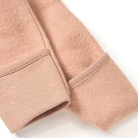 Fleecejacke mit Kapuze, braun, Gr. 86/92 ALANA