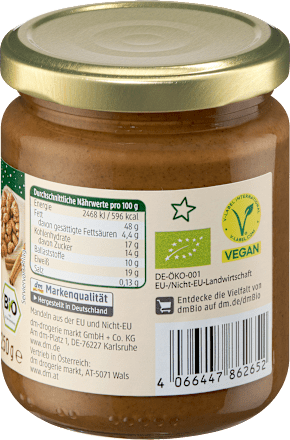 Mousse di mandorle tostate dmBio