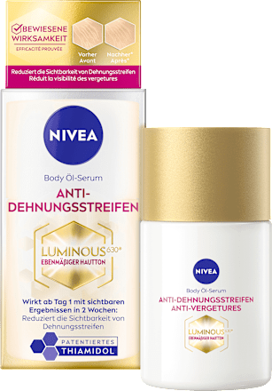 Körperöl Luminous Anti-Dehnungsstreifen NIVEA