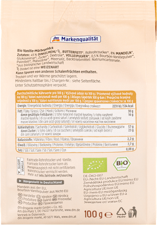 Feine Vanille-Kipferl dmBio