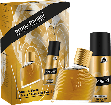 Geschenkset Man's Best Eau de Toilette 2tlg Bruno Banani