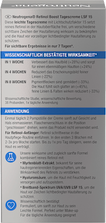 Anti Age Gesichtscreme Retinol Boost LSF 15  Neutrogena